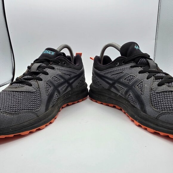 Asics Gel Torrance Trail Womens Size 9 Black Orange Running Shoes Trail Hiking - Picture 2 of 14